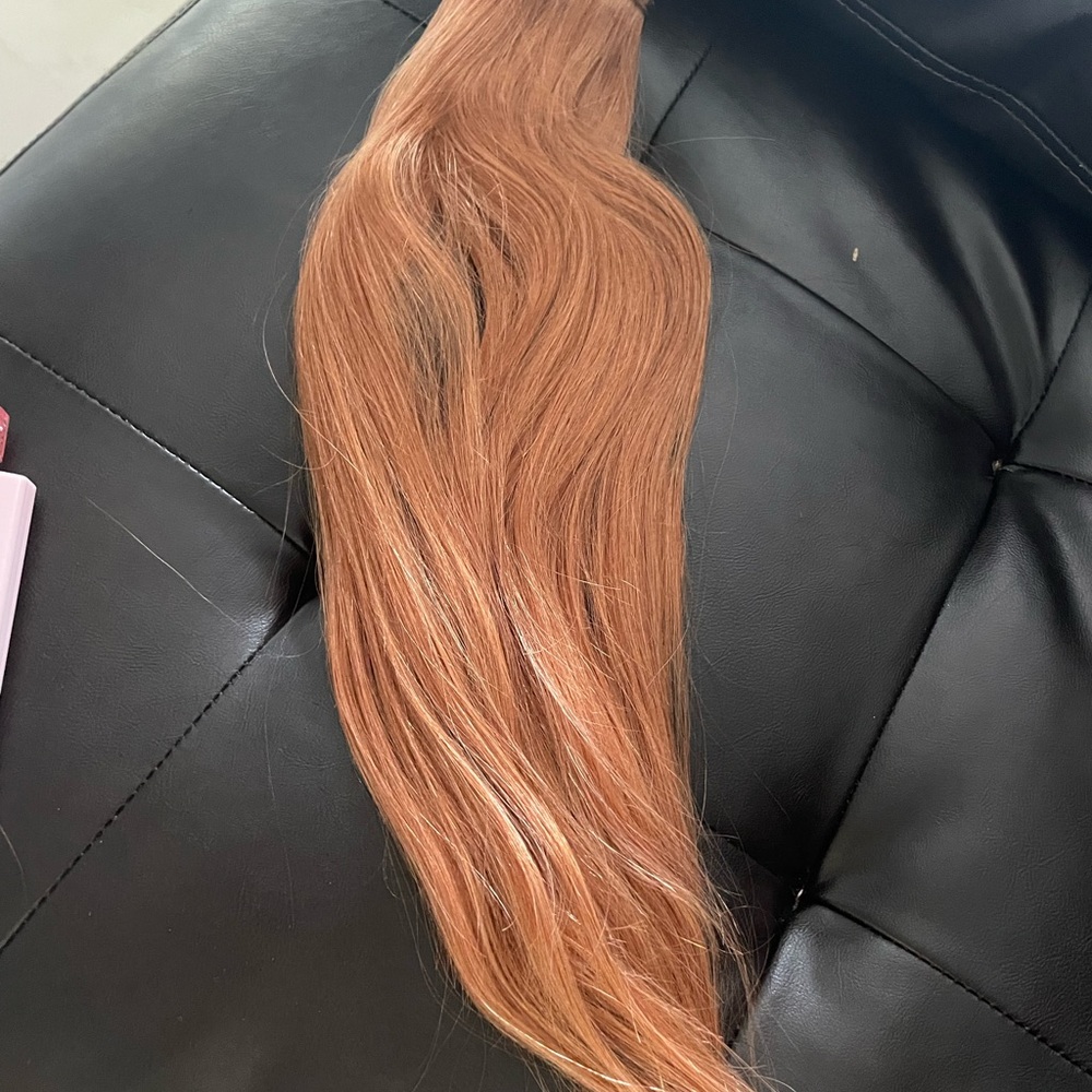100% human hair extensions with clips